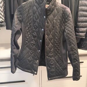 Women's Quilted Black Jacket